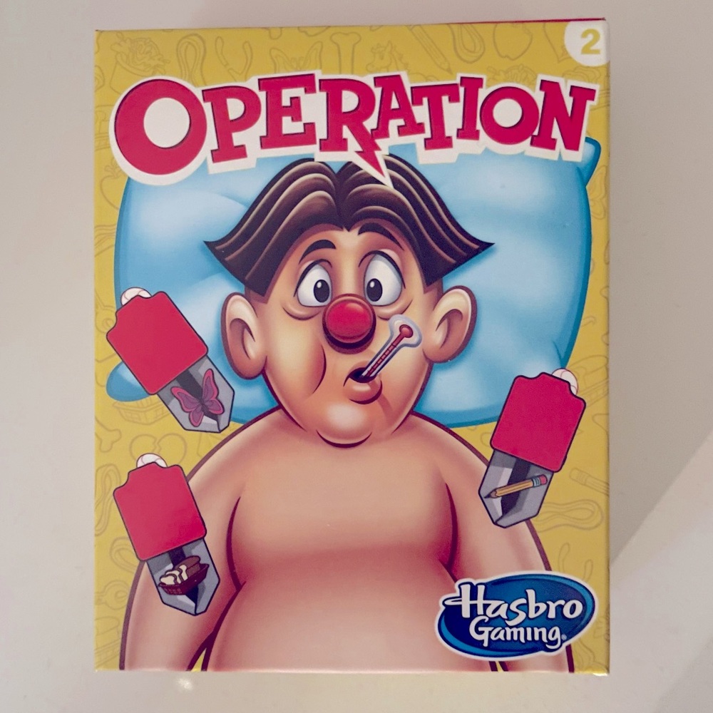 Operation McDonald’s Mini Game Hasbro Gaming Happy Meal Kids Toy 2022